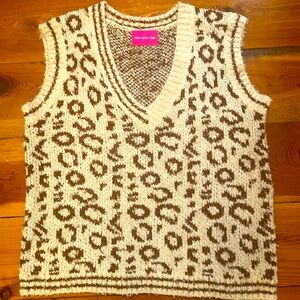 Leopard Print Vest